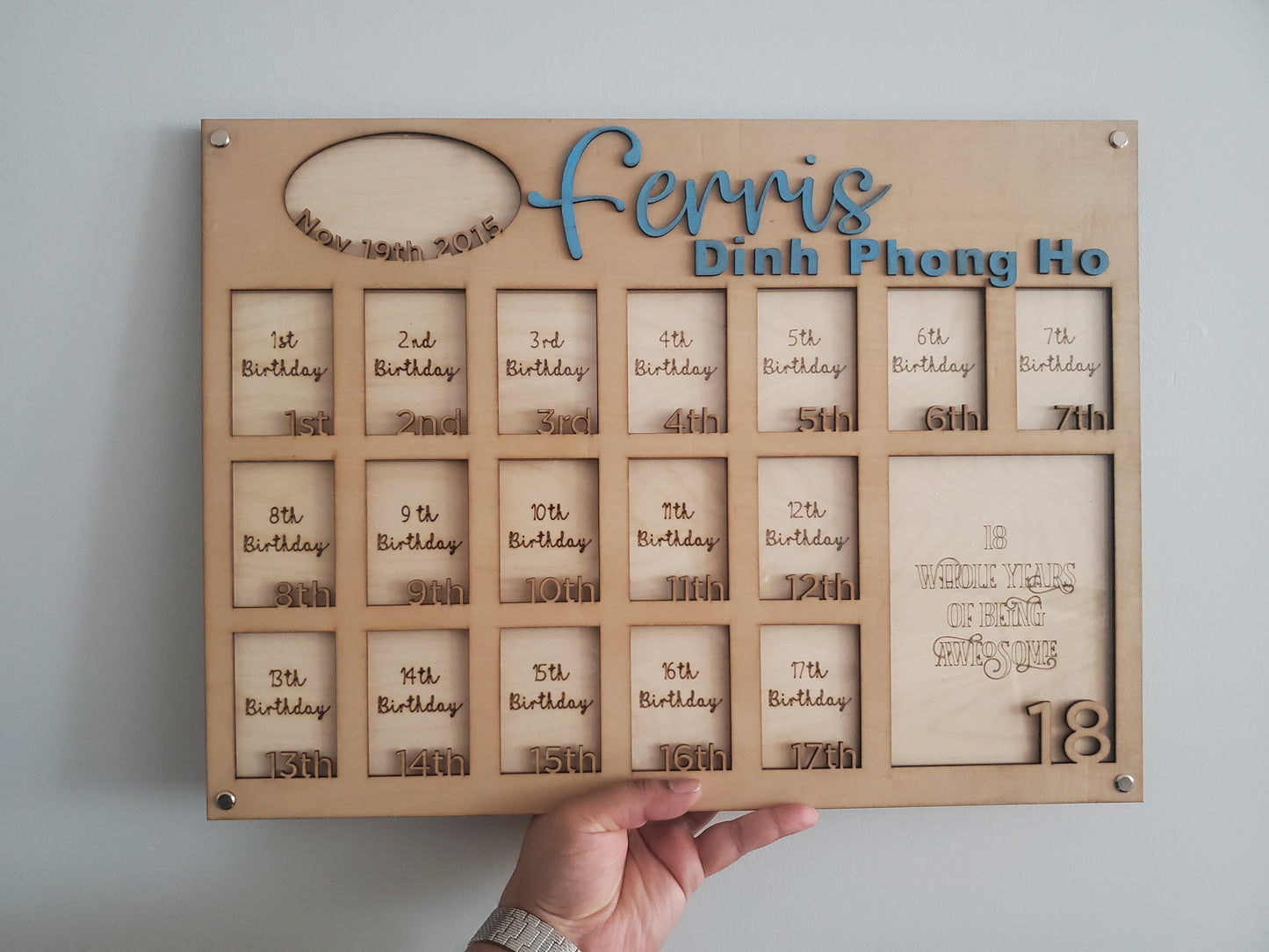 0-18 Memory Keeper Photo Frame