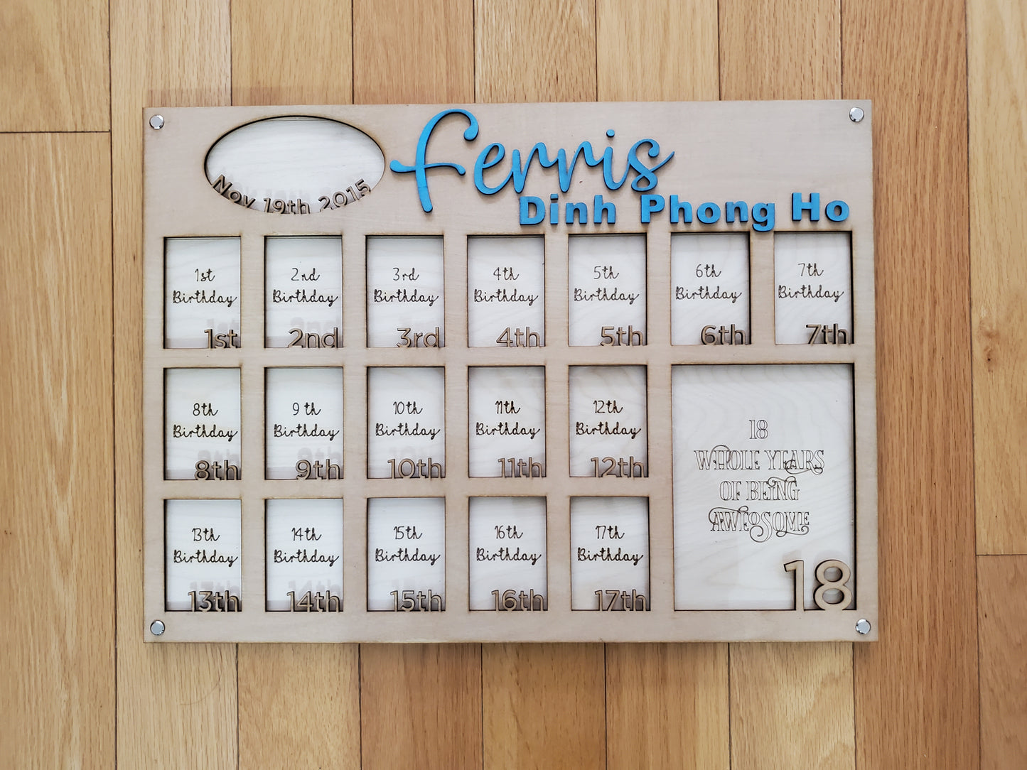 0-18 Memory Keeper Photo Frame