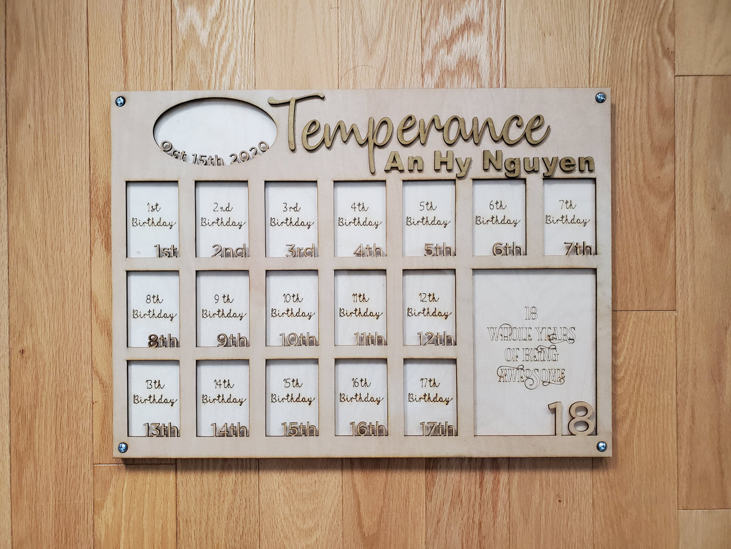 0-18 Memory Keeper Photo Frame