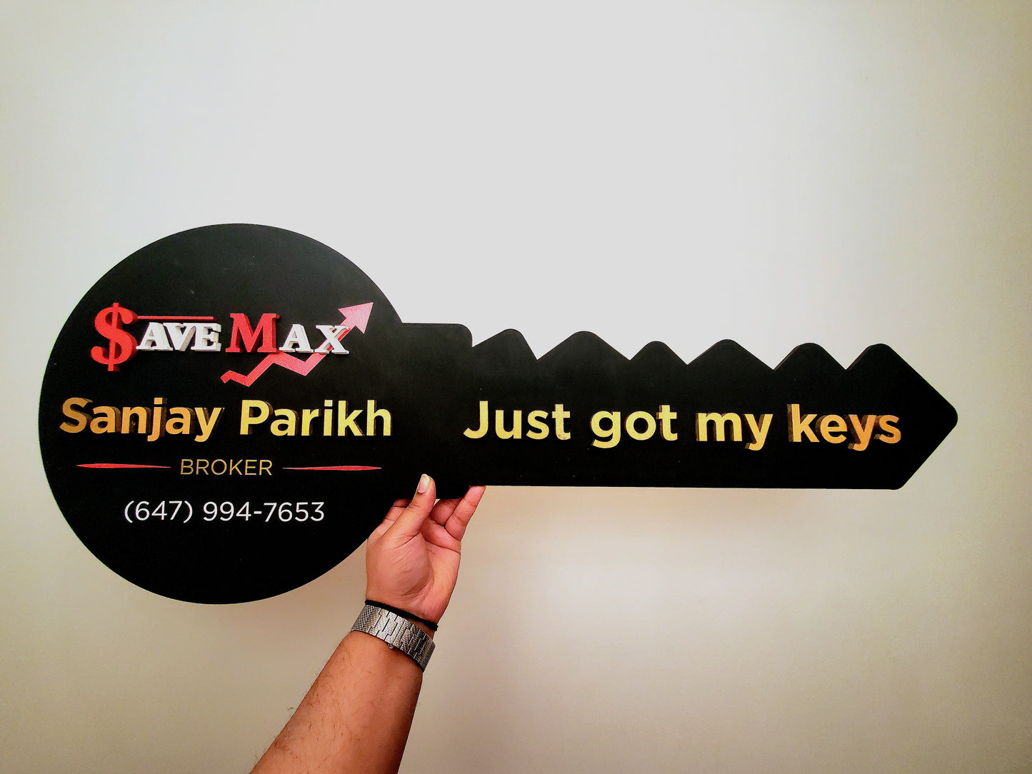 Realtor Key Signs (Round key)