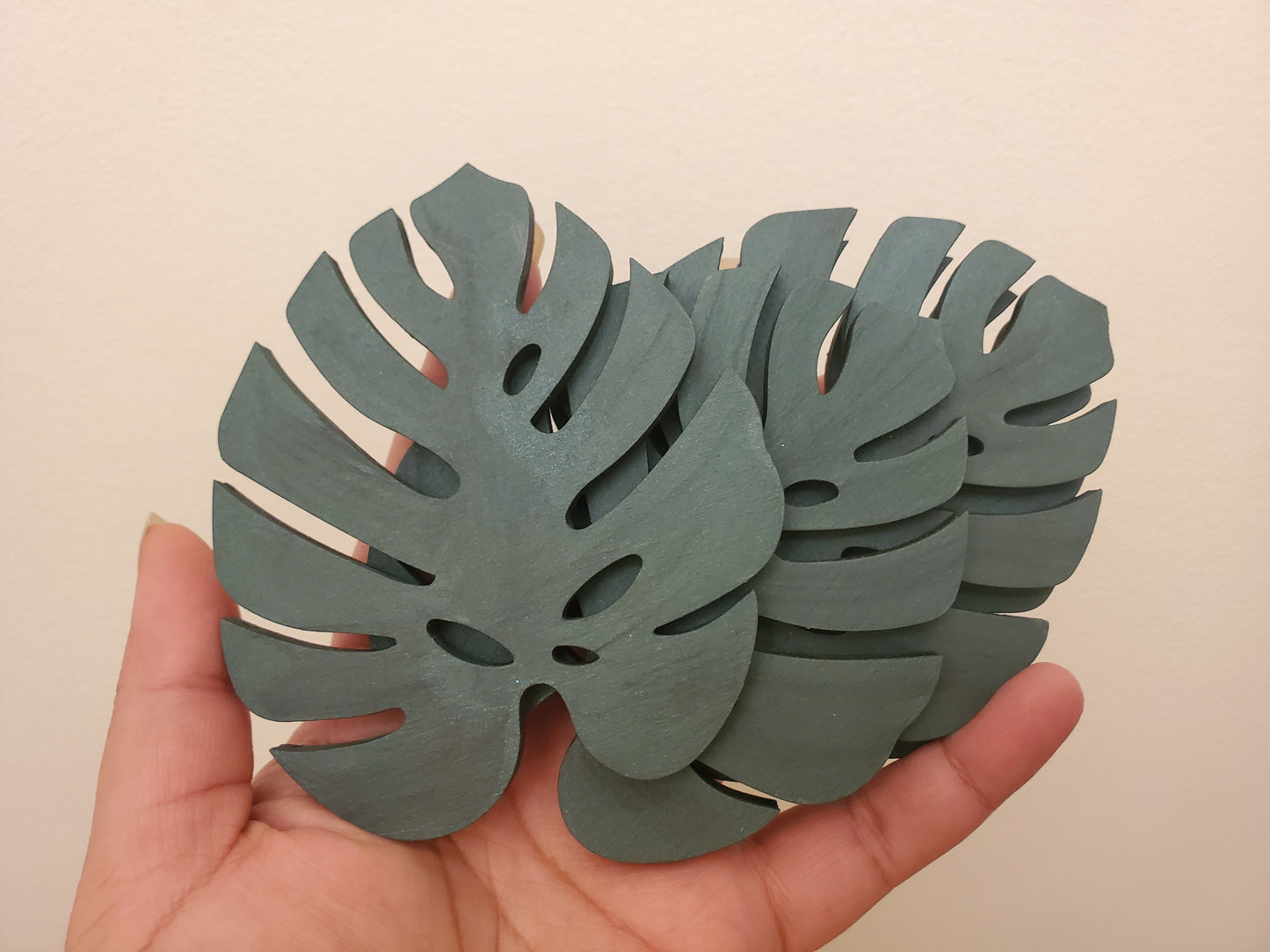 Monstera Leaf coasters