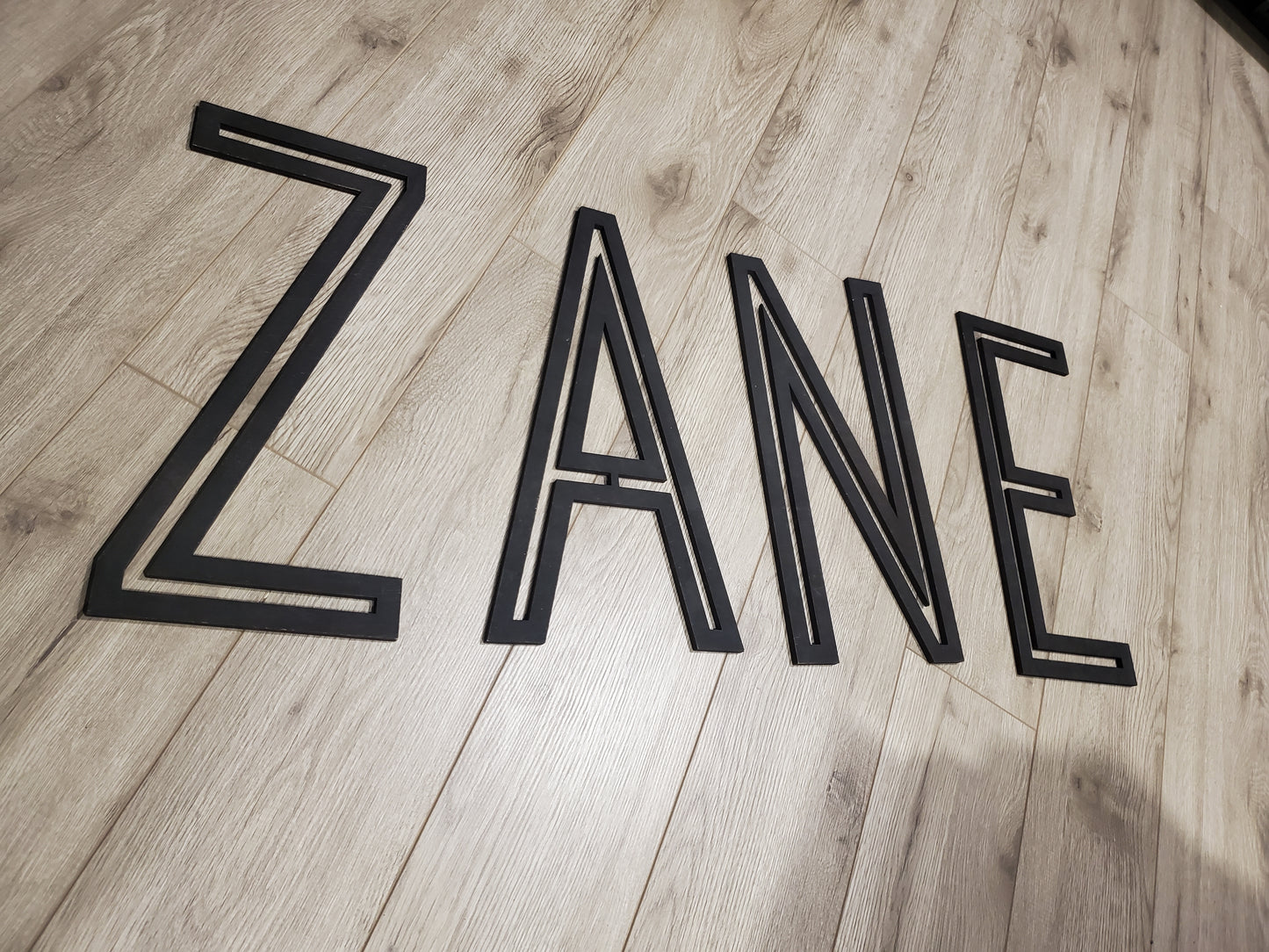 Panneau 'ZANE' 30" en noir