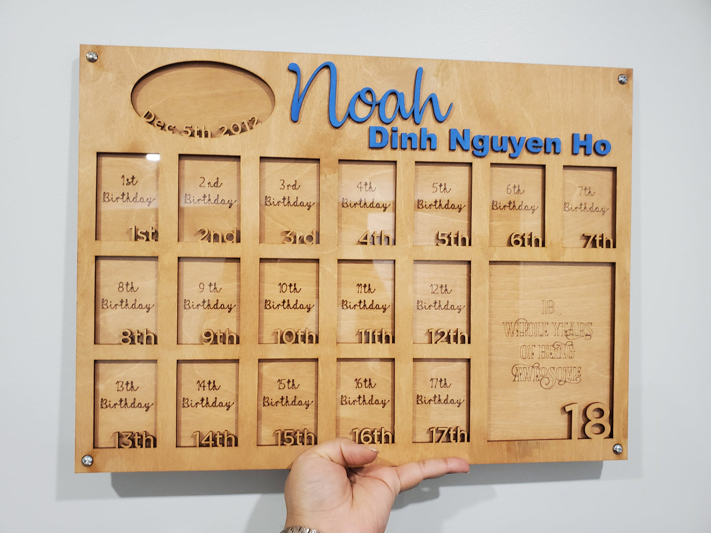 0-18 Memory Keeper Photo Frame
