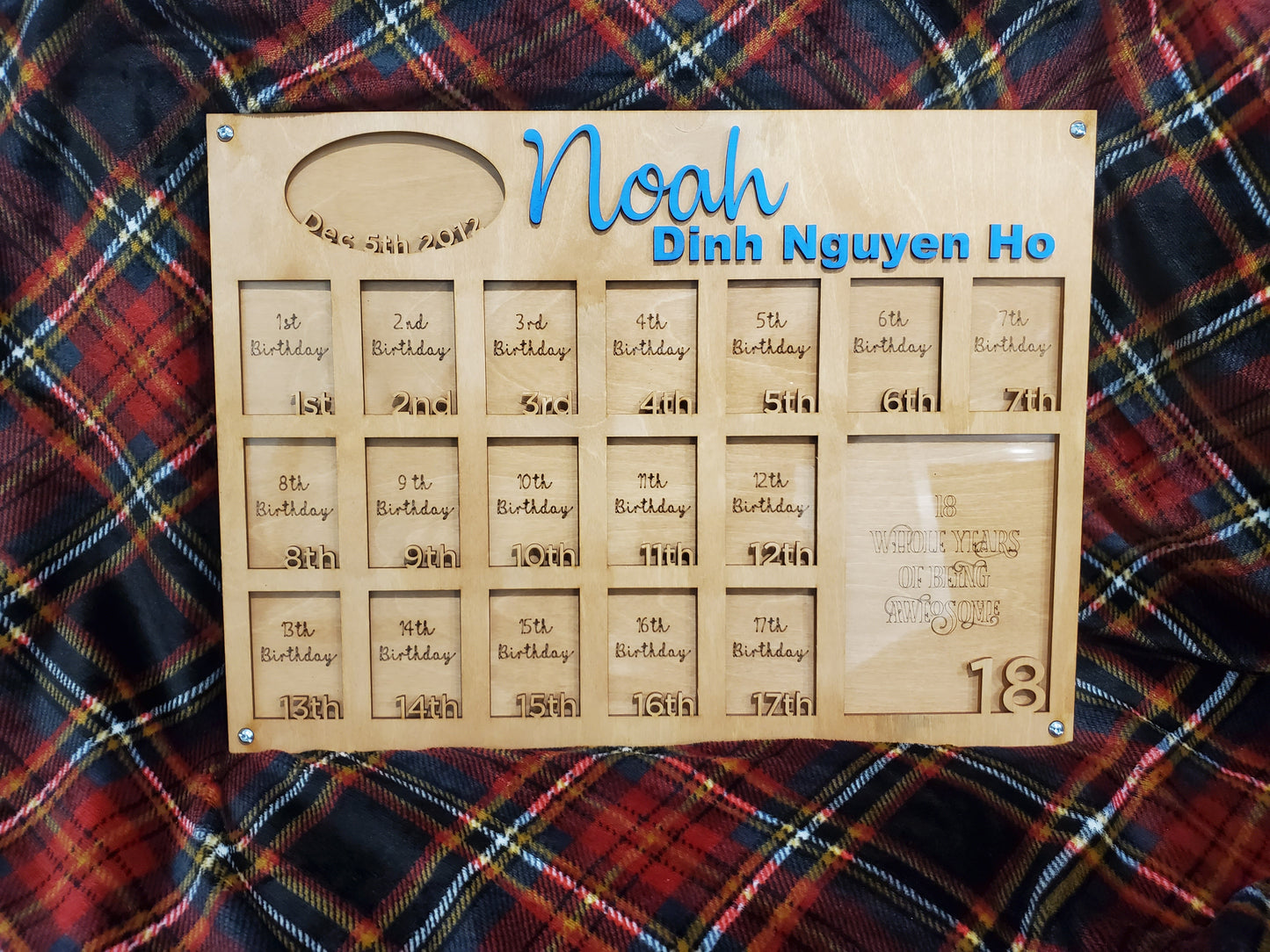 0-18 Memory Keeper Photo Frame